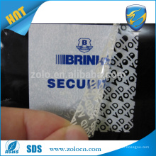 Hot Sale Reliable Supplier Shenzhen ZOLO scratch off label